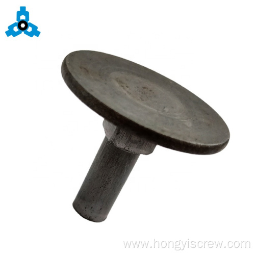 Alloy Steel Flat Head Solid Rivet With Shoulder